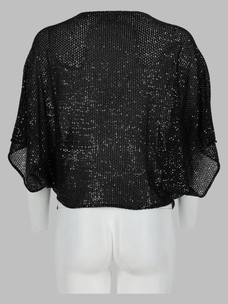 Blusa Con Paillettes alternative