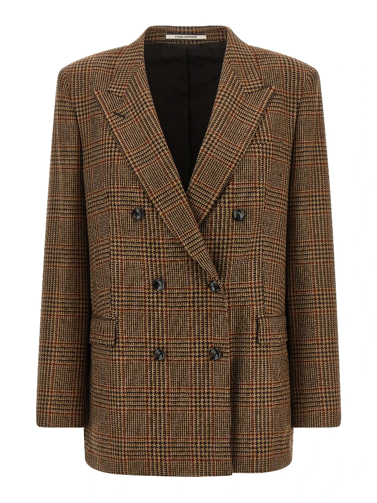 Brown Virgin Wool Blazer