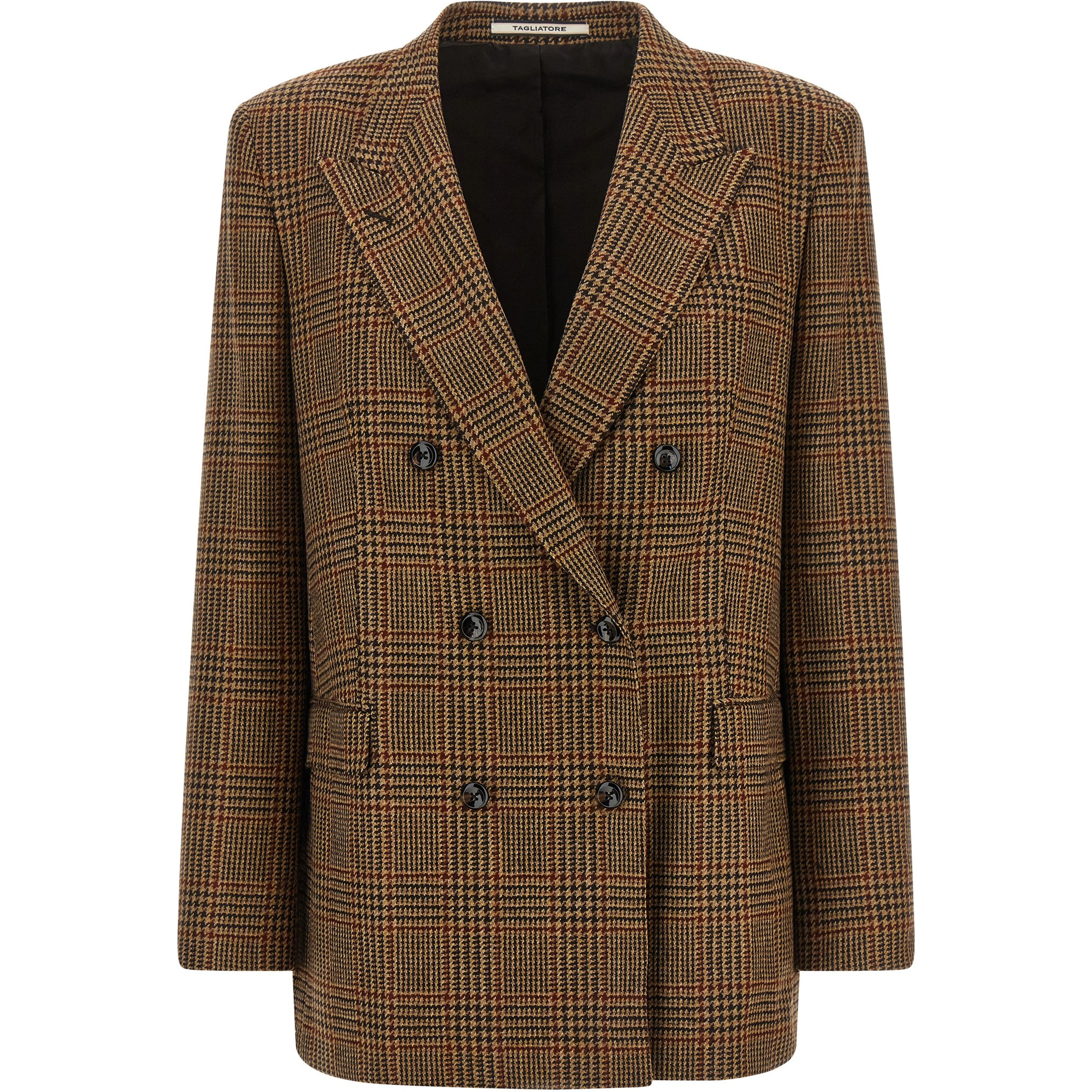 Brown Virgin Wool Blazer