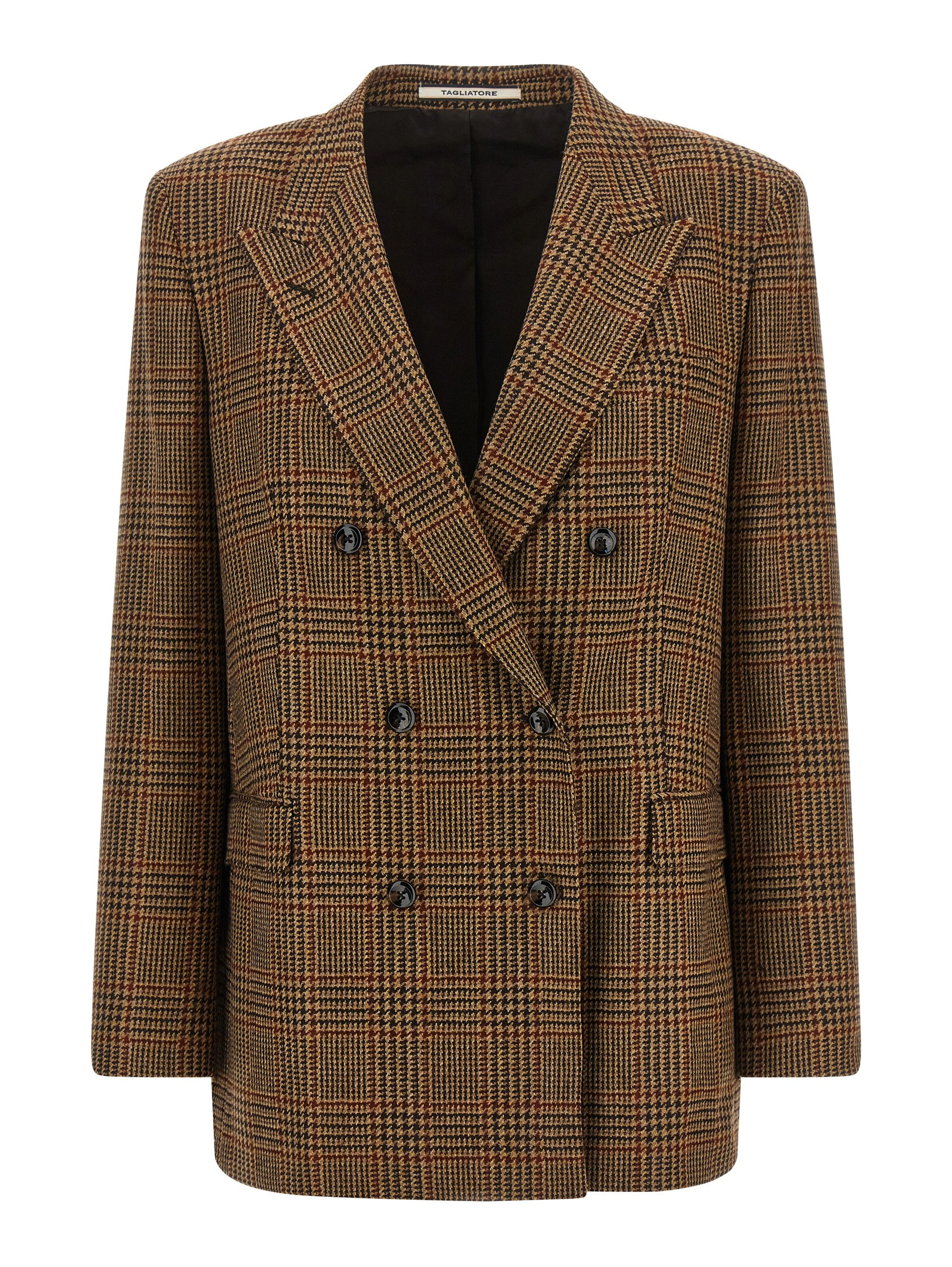 Brown Virgin Wool Blazer