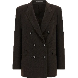 Brown Cashmere Blazer
