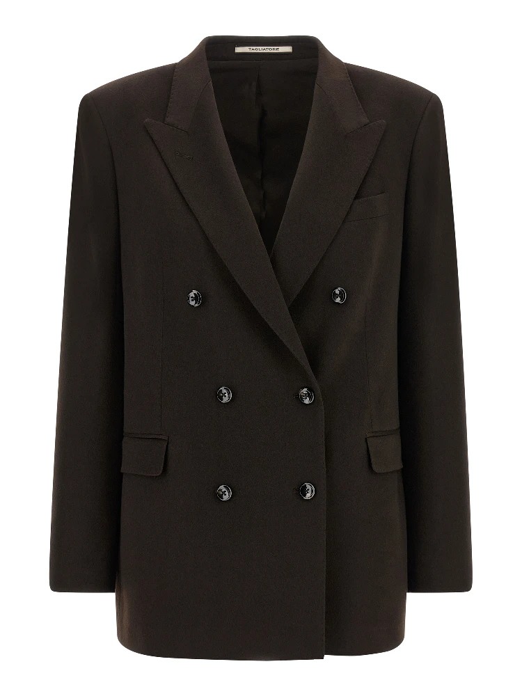 Brown Cashmere Blazer