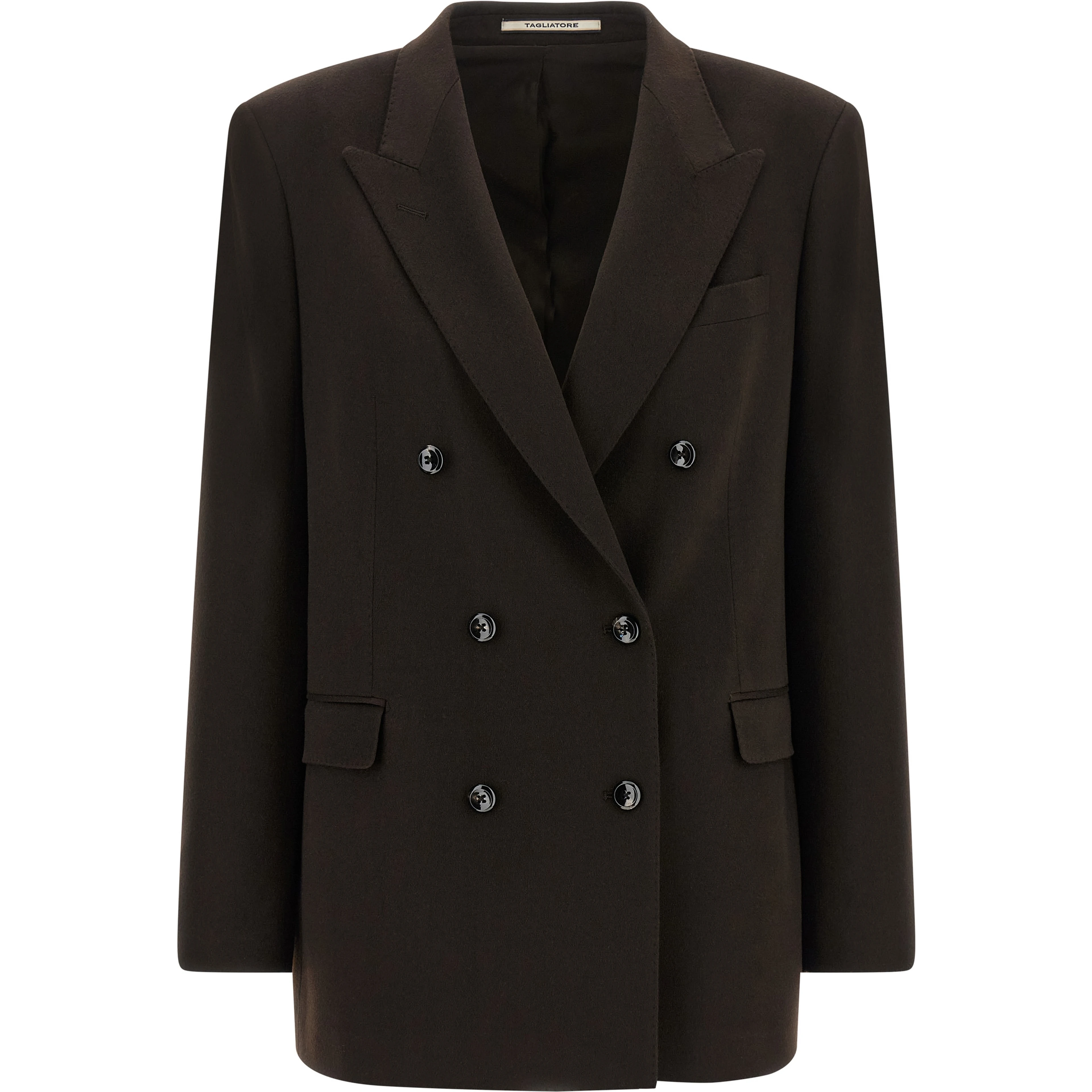 Brown Cashmere Blazer