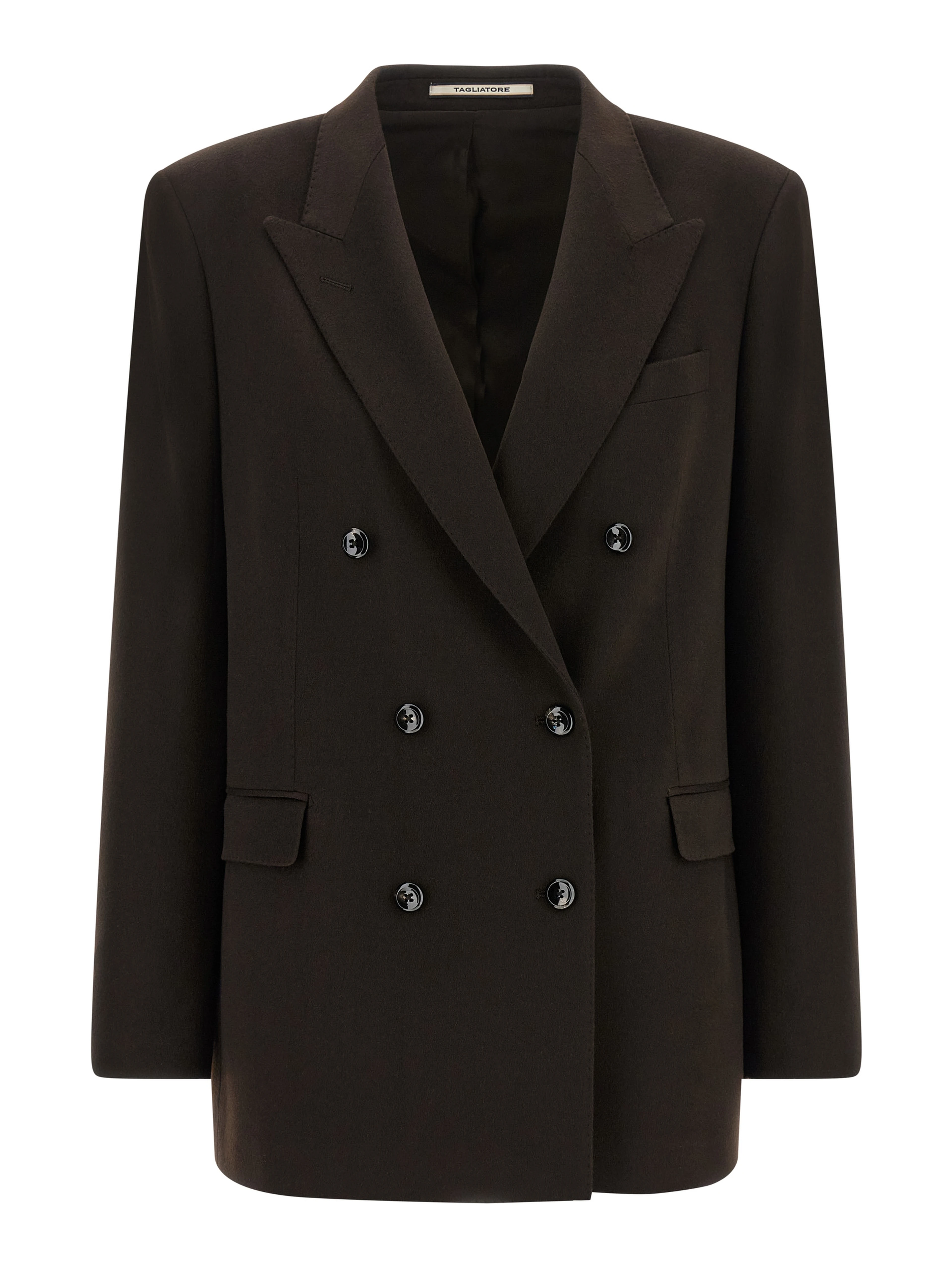 Brown Cashmere Blazer