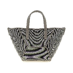 Gray Calfskin Handbag