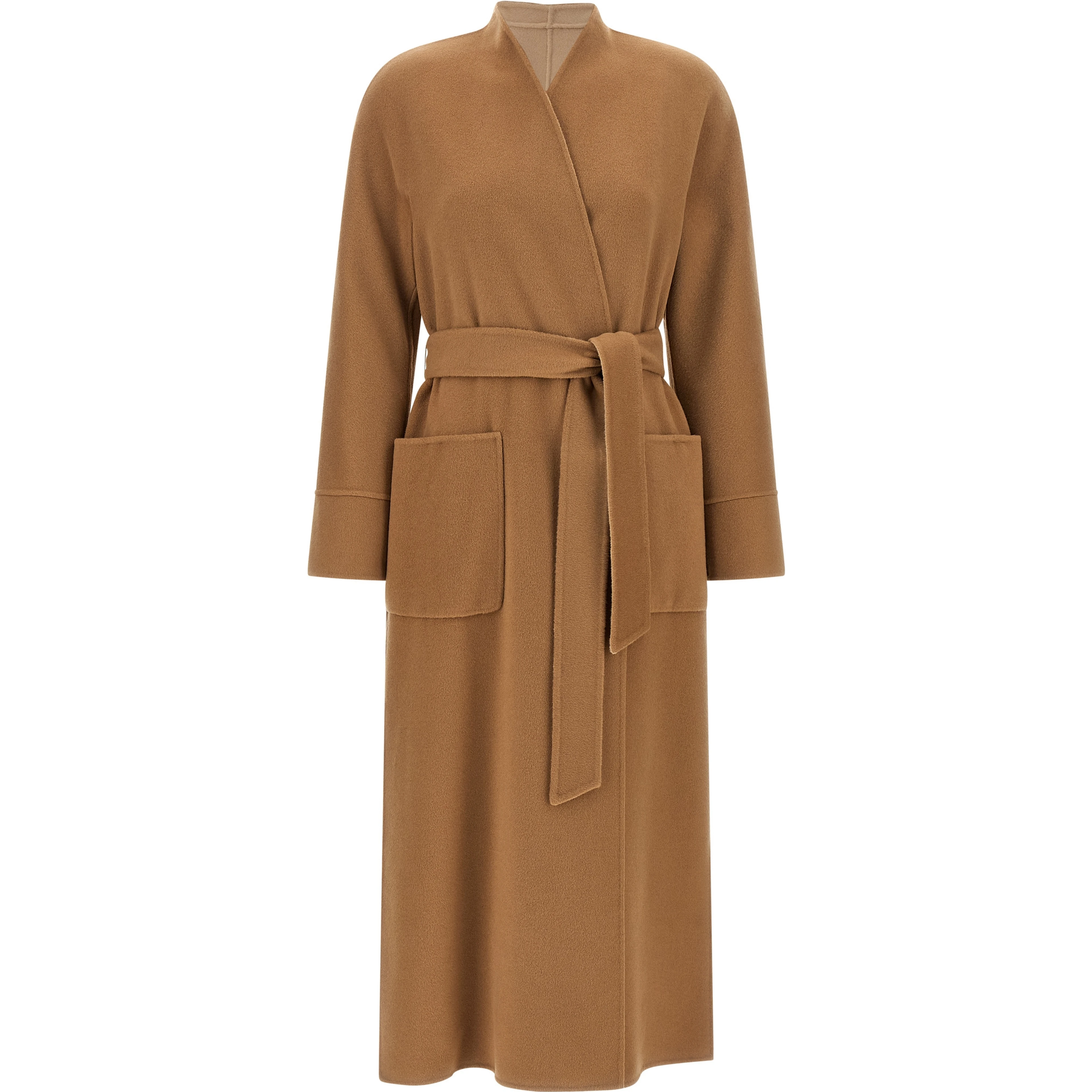 Beige Wool Coat