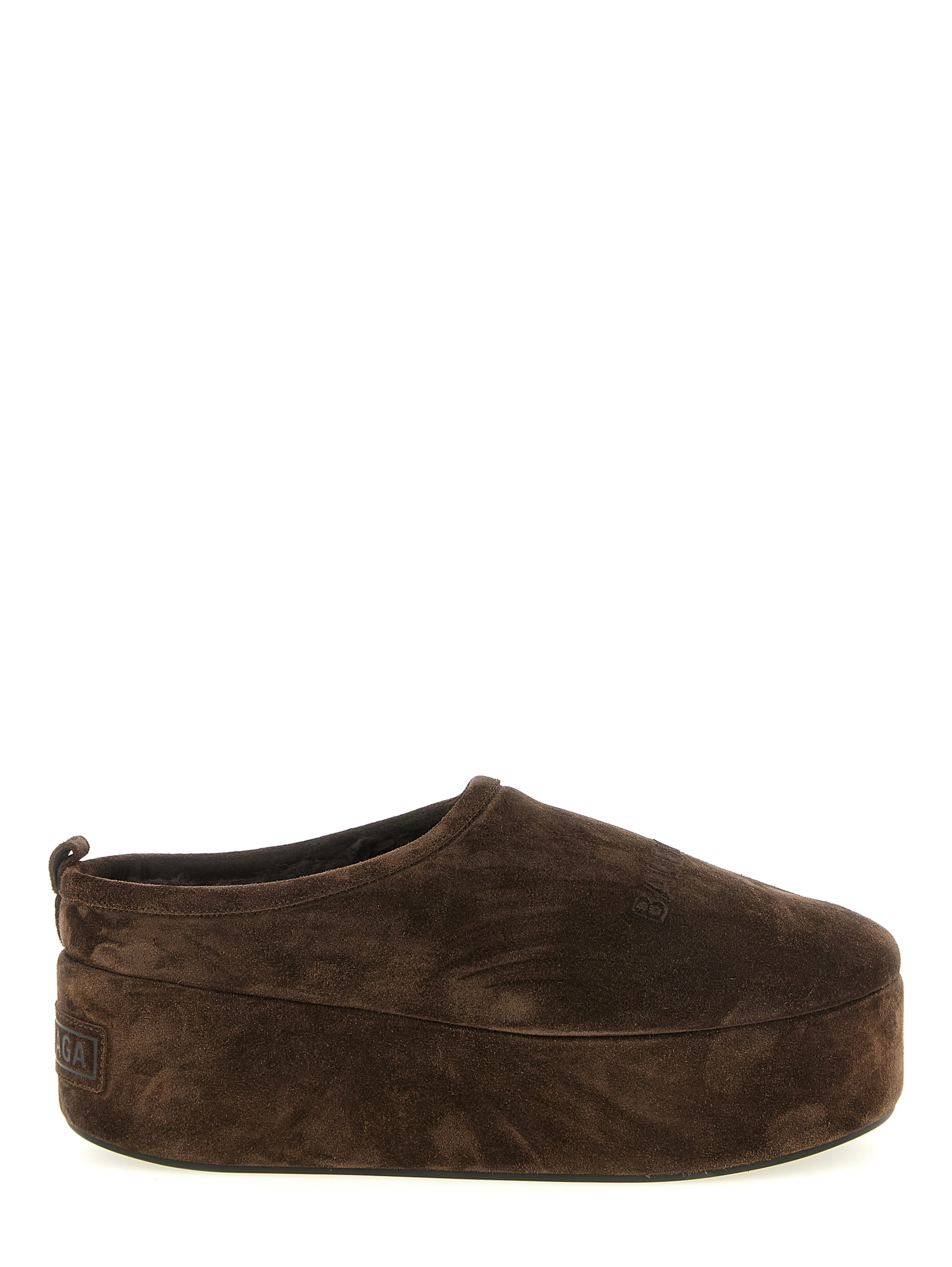 Brown Calfskin Mules