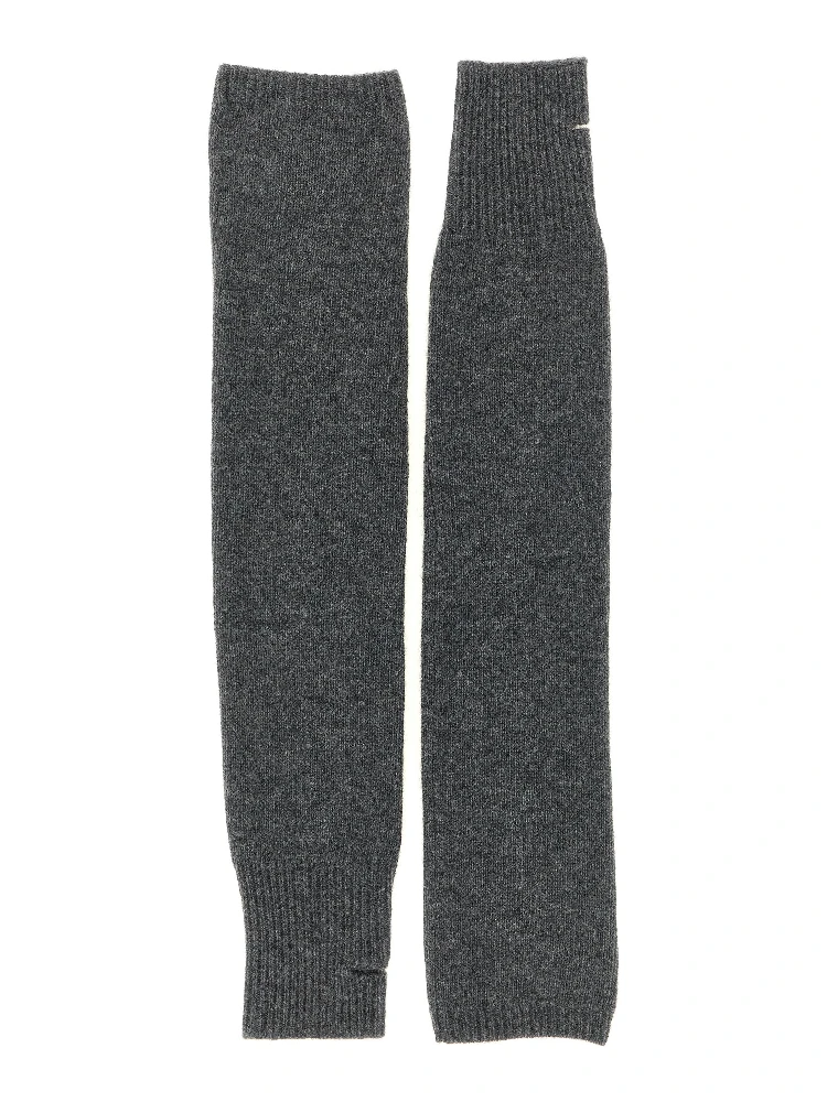 Gray Wool Gloves