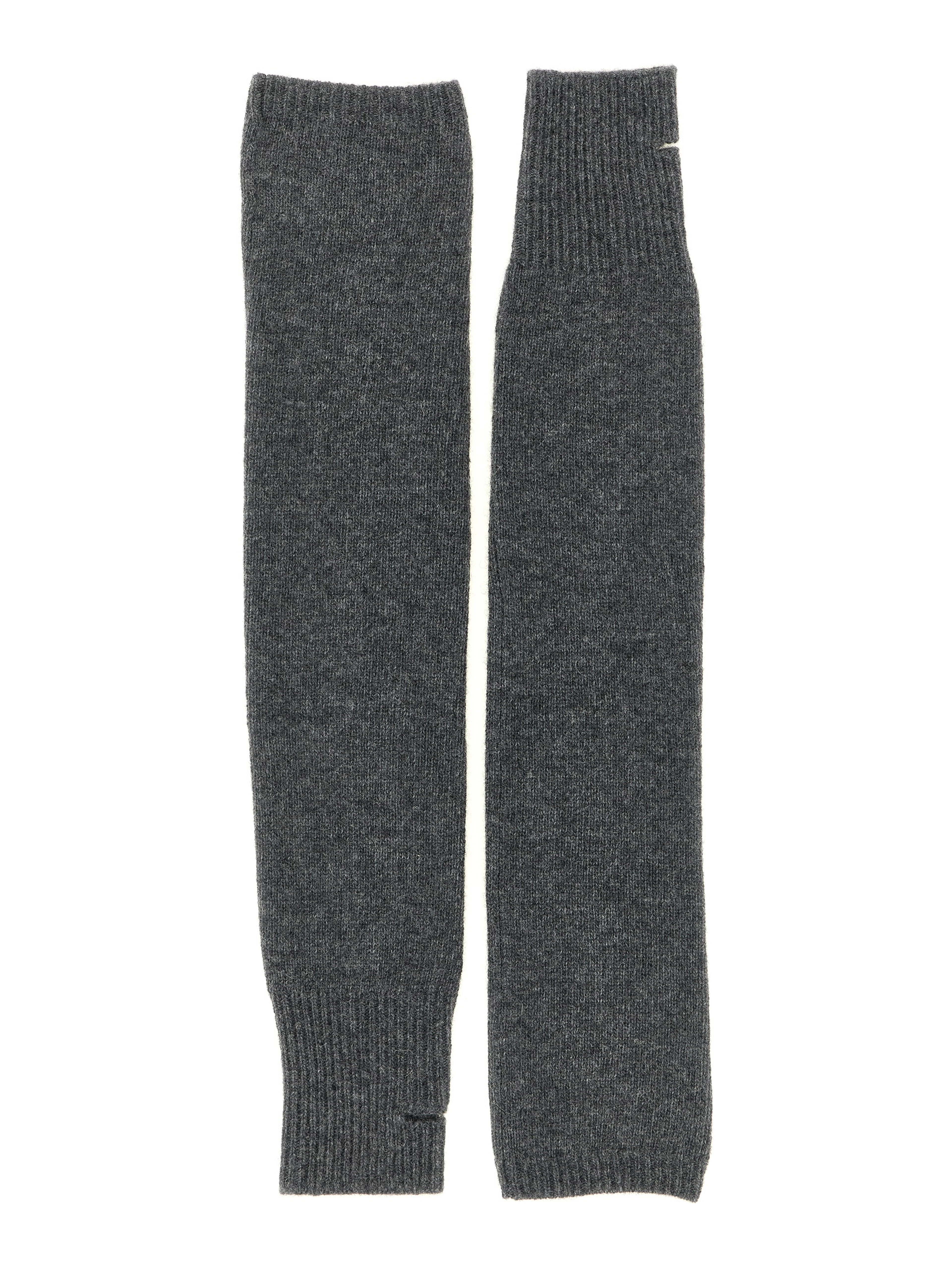 Gray Wool Gloves