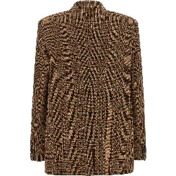 Brown Virgin Wool Blazer