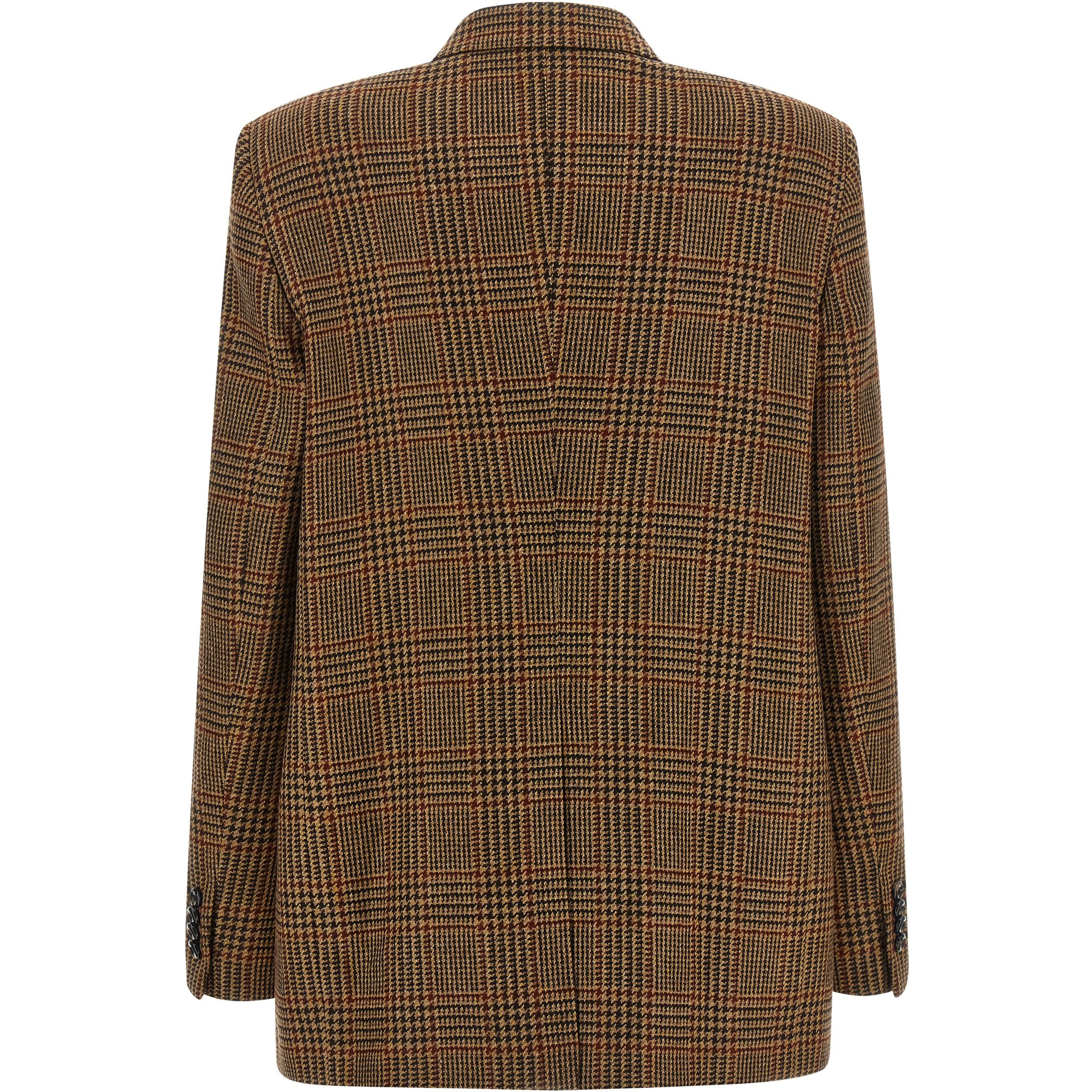 Brown Virgin Wool Blazer