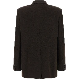 Brown Cashmere Blazer