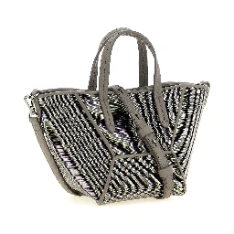 Gray Calfskin Handbag