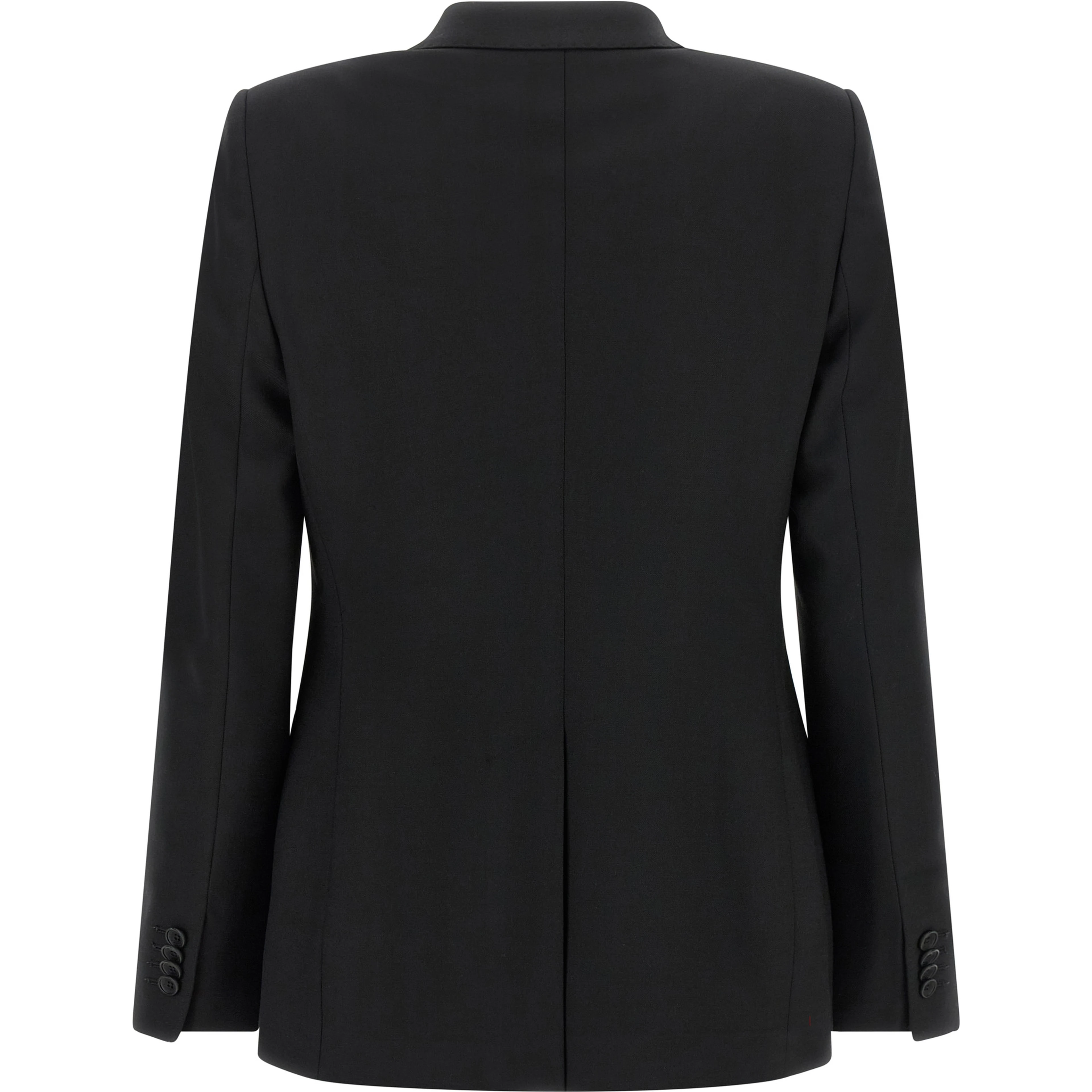 Black Polyester Blazer
