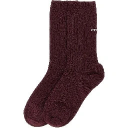 Bordeaux Wool Socks