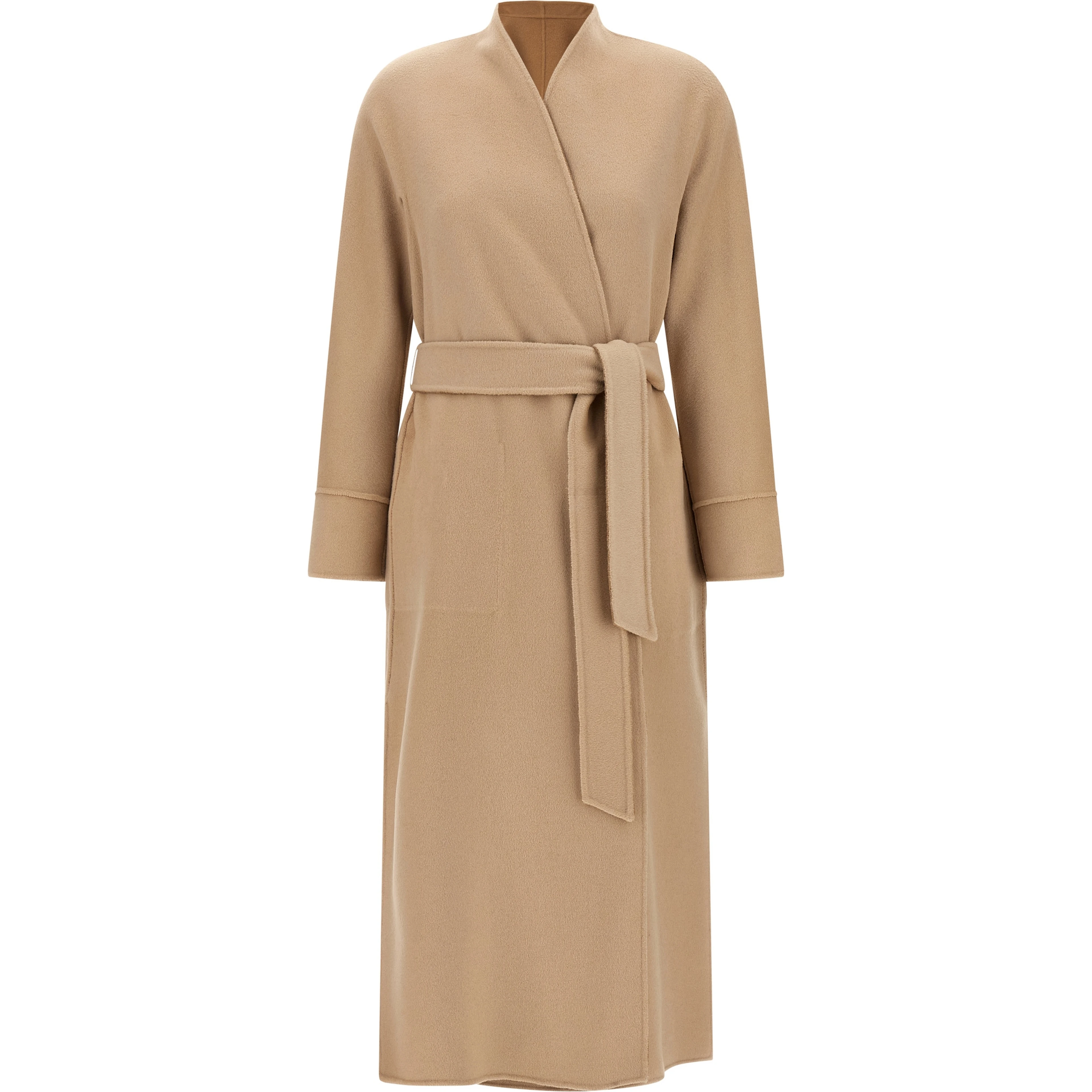 Beige Wool Coat