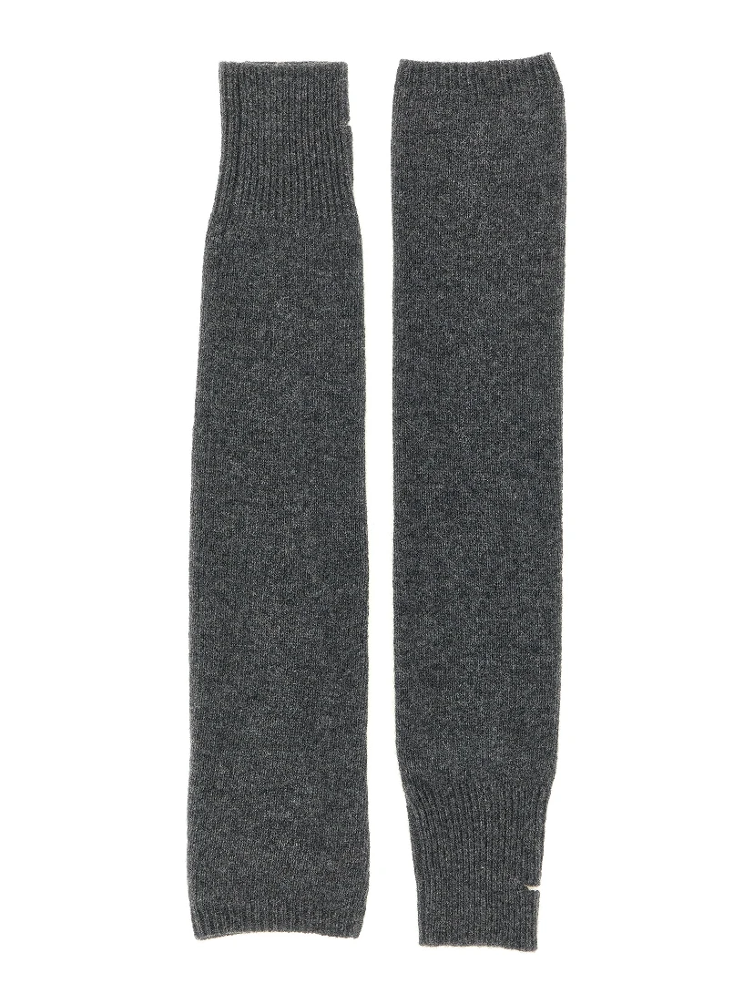 Gray Wool Gloves