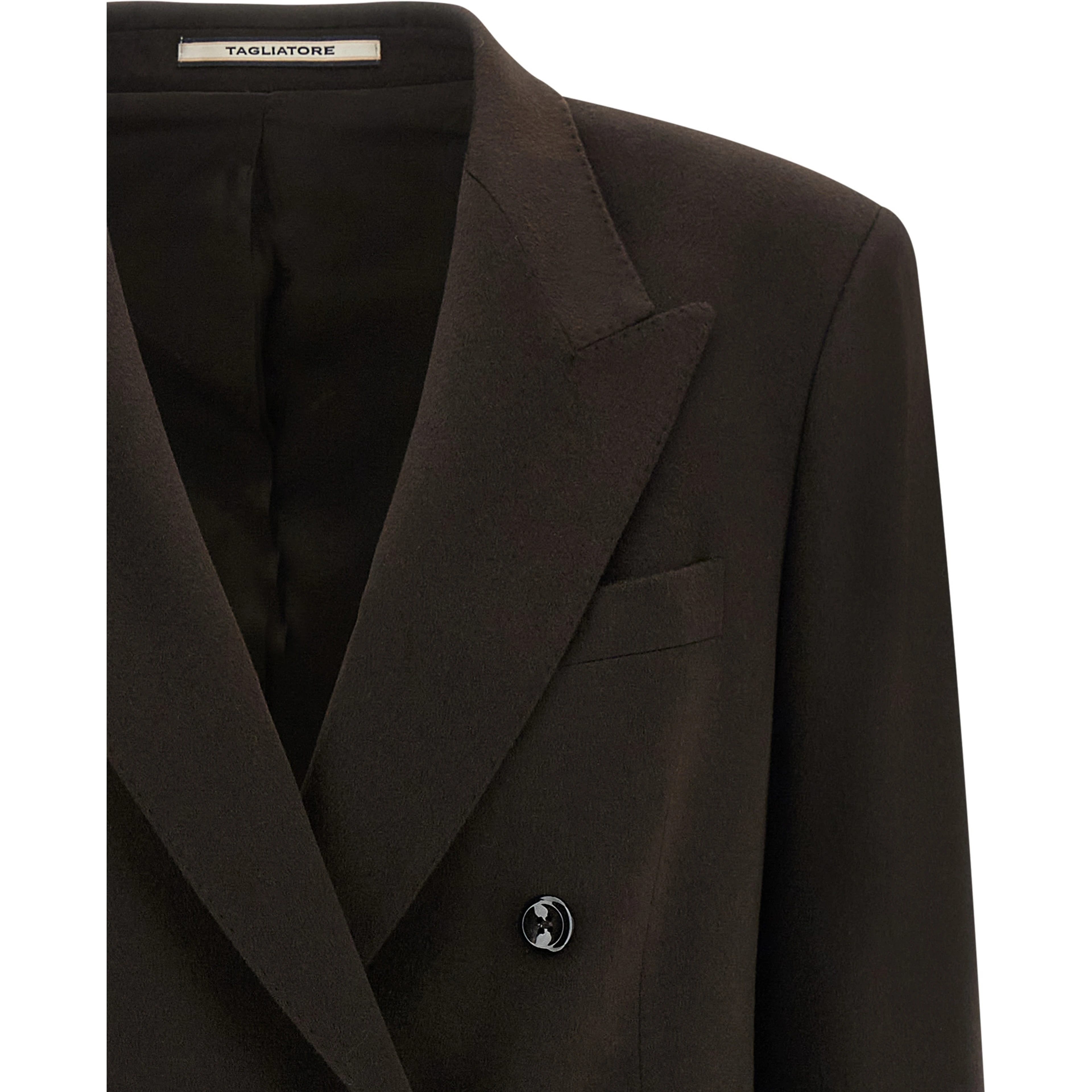 Brown Cashmere Blazer