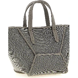 Gray Calfskin Handbag