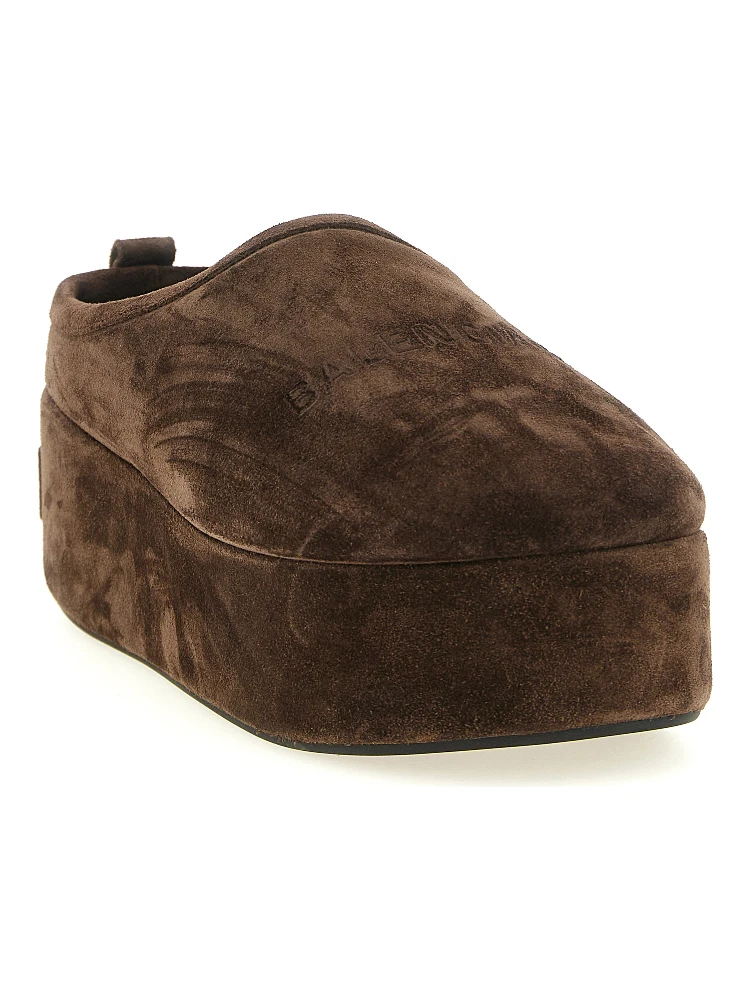 Brown Calfskin Mules alternative