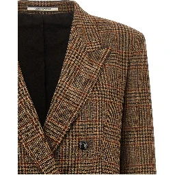 Brown Virgin Wool Blazer