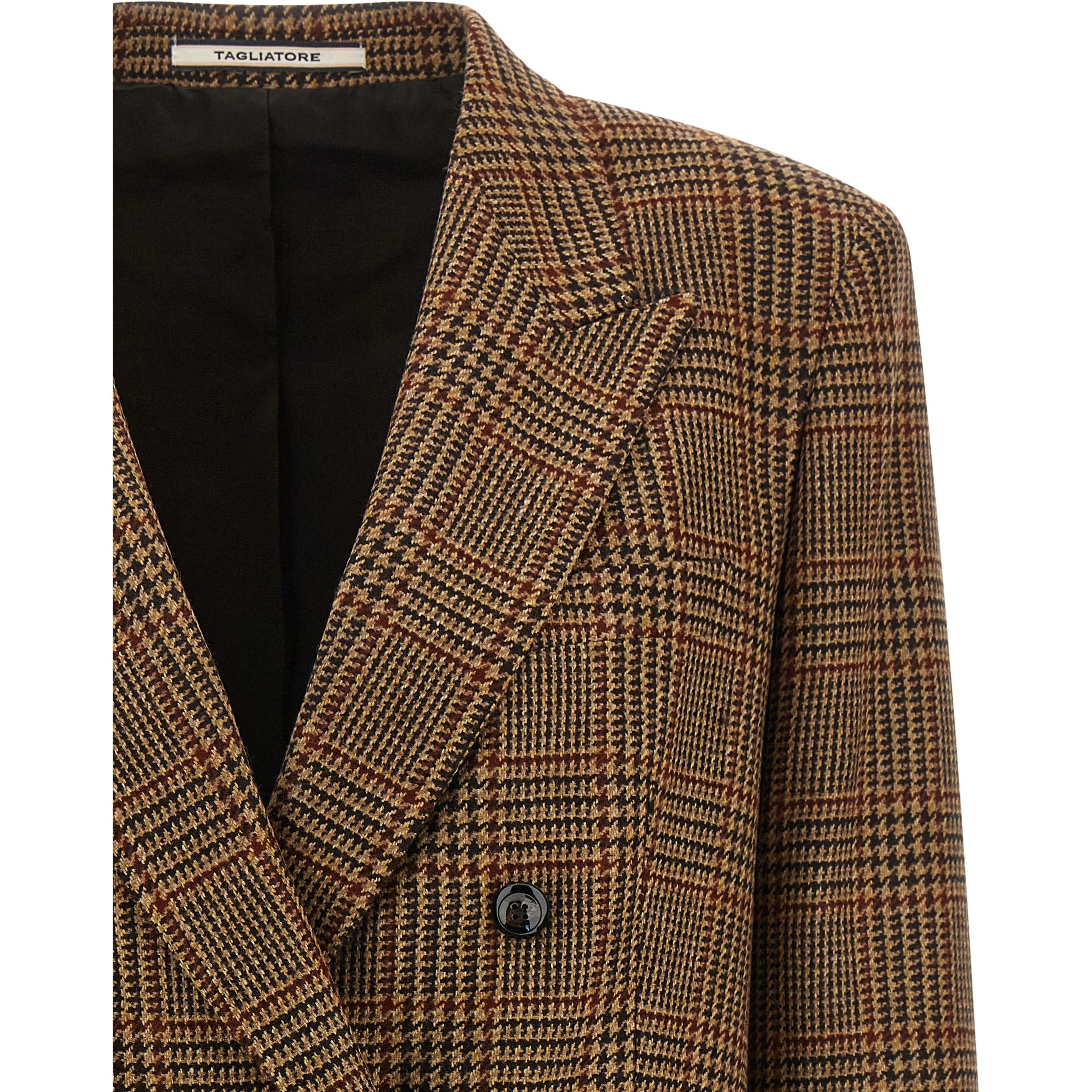 Brown Virgin Wool Blazer