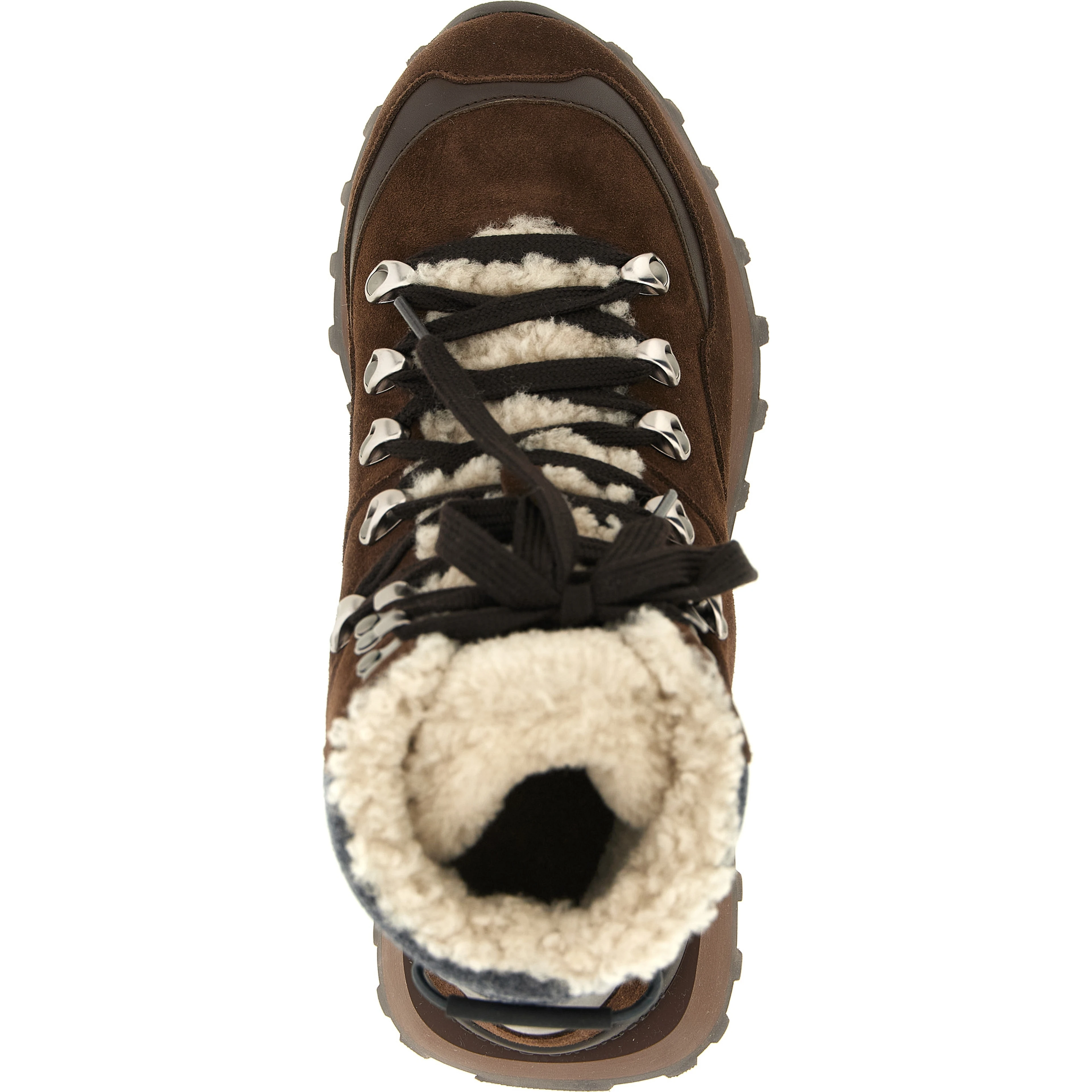 Brown Calfskin Ankle Boots