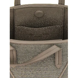 Gray Calfskin Handbag