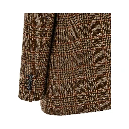 Brown Virgin Wool Blazer