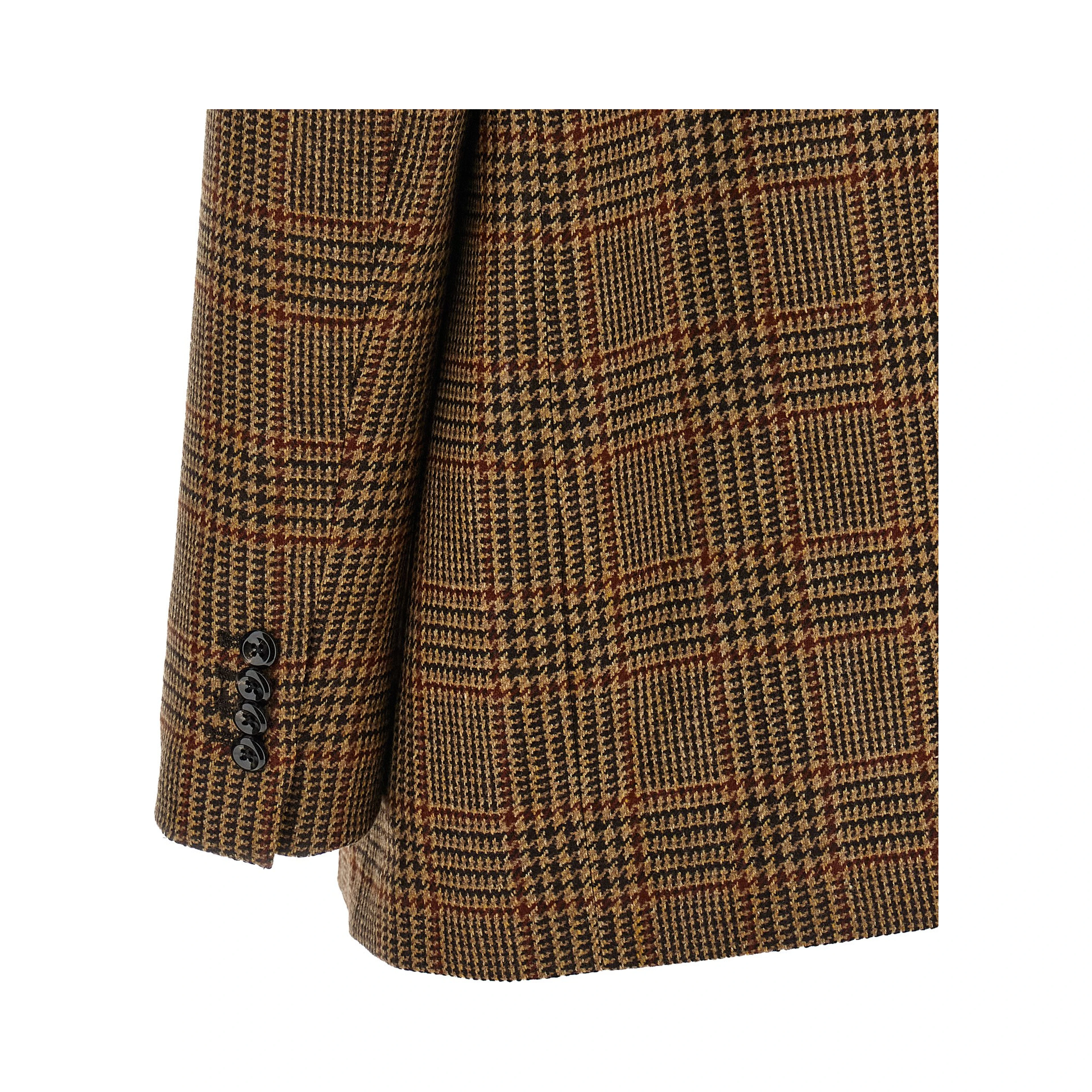 Brown Virgin Wool Blazer