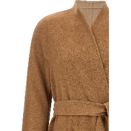 Beige Wool Coat