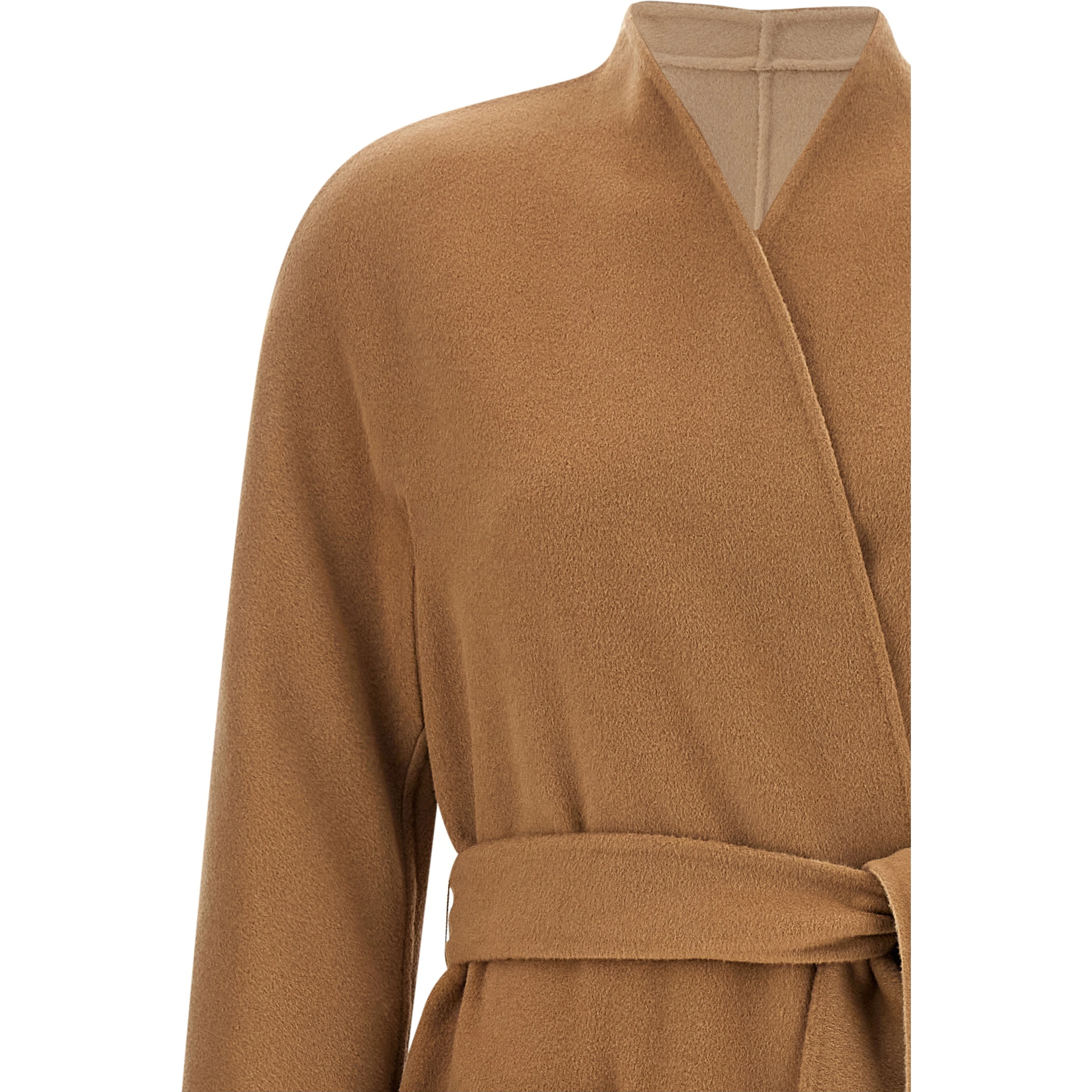Beige Wool Coat
