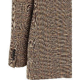 Brown Polyester Blazer