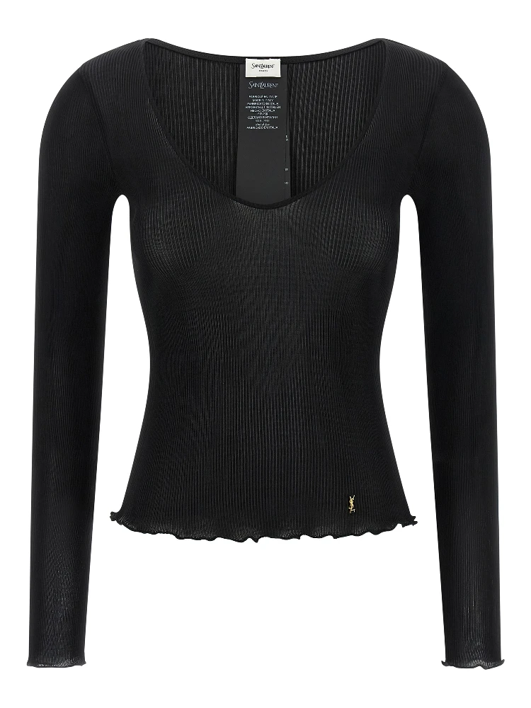 Black Silk Shirt