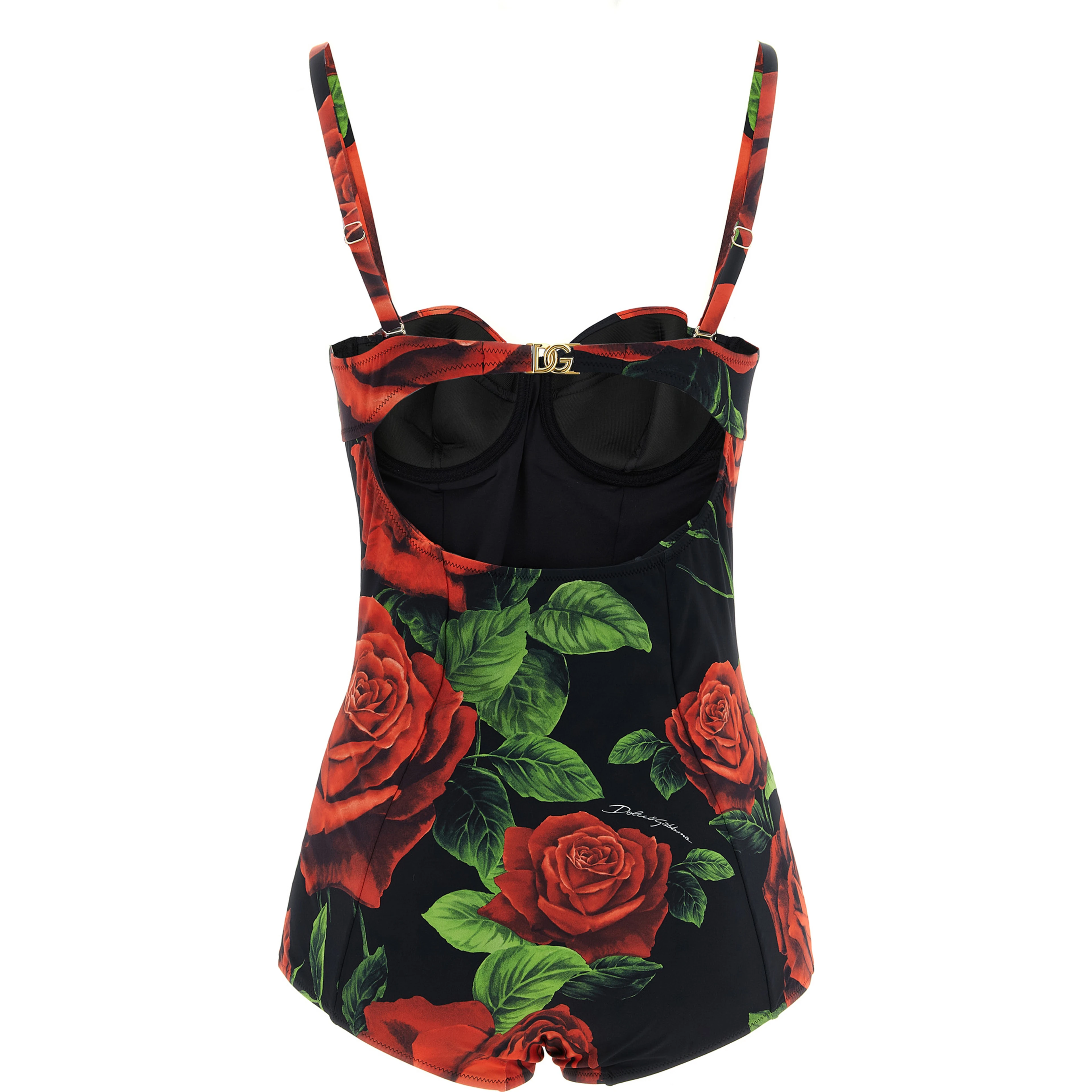 Multicolor Polyamide One-Piece Swimsuit