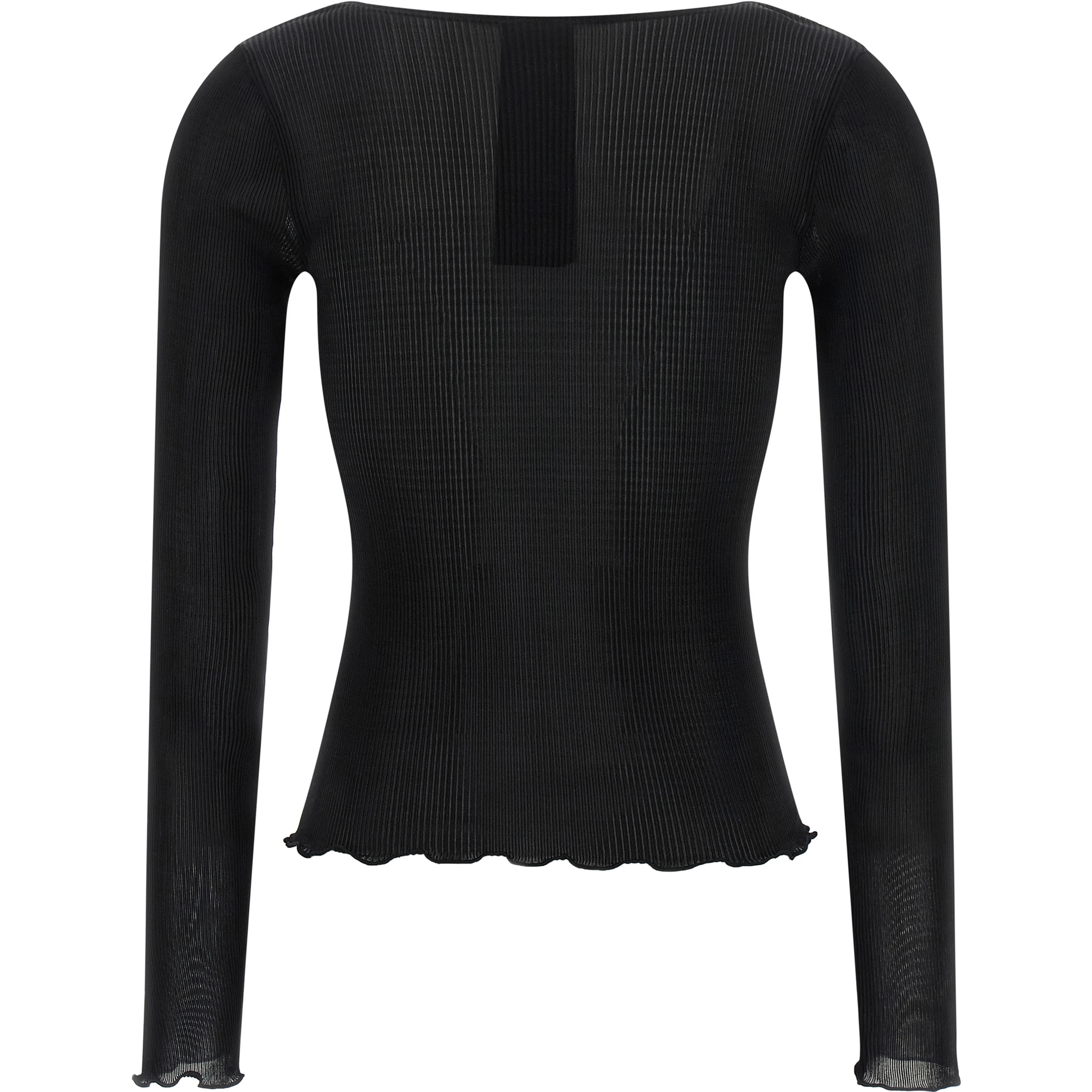 Black Silk Shirt