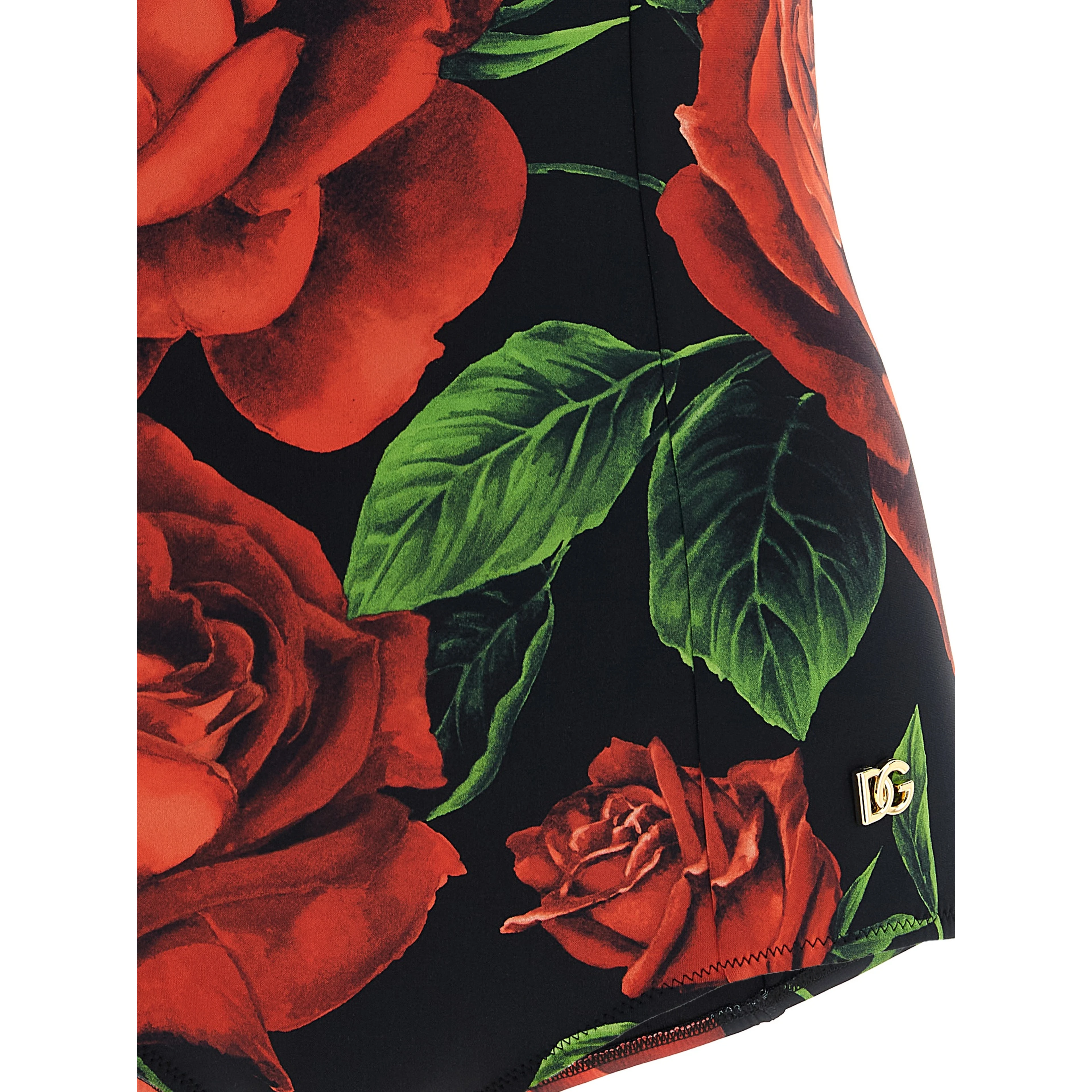 Multicolor Polyamide One-Piece Swimsuit
