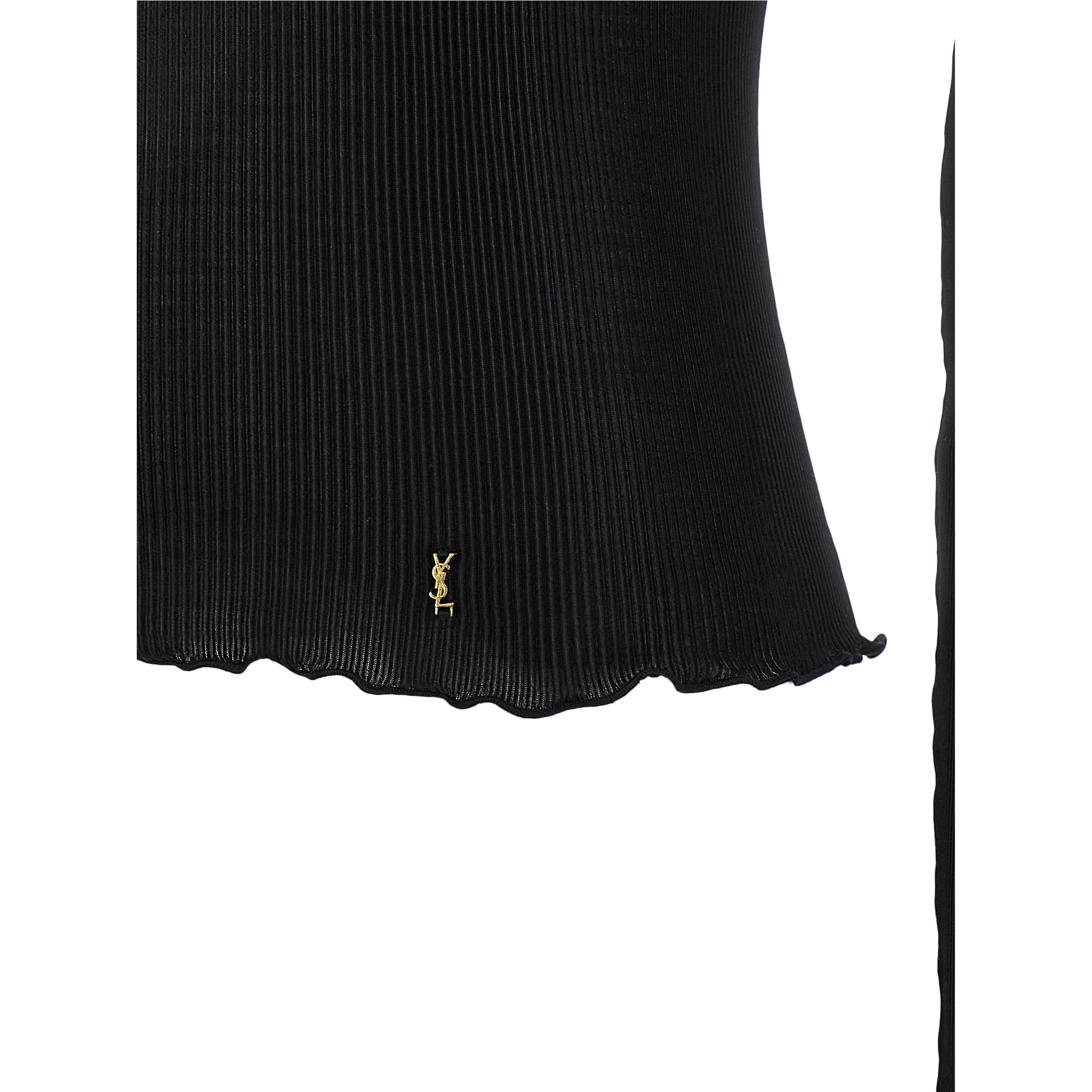 Black Silk Shirt