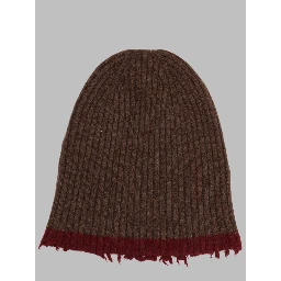 Berretto in Cashmere a Coste