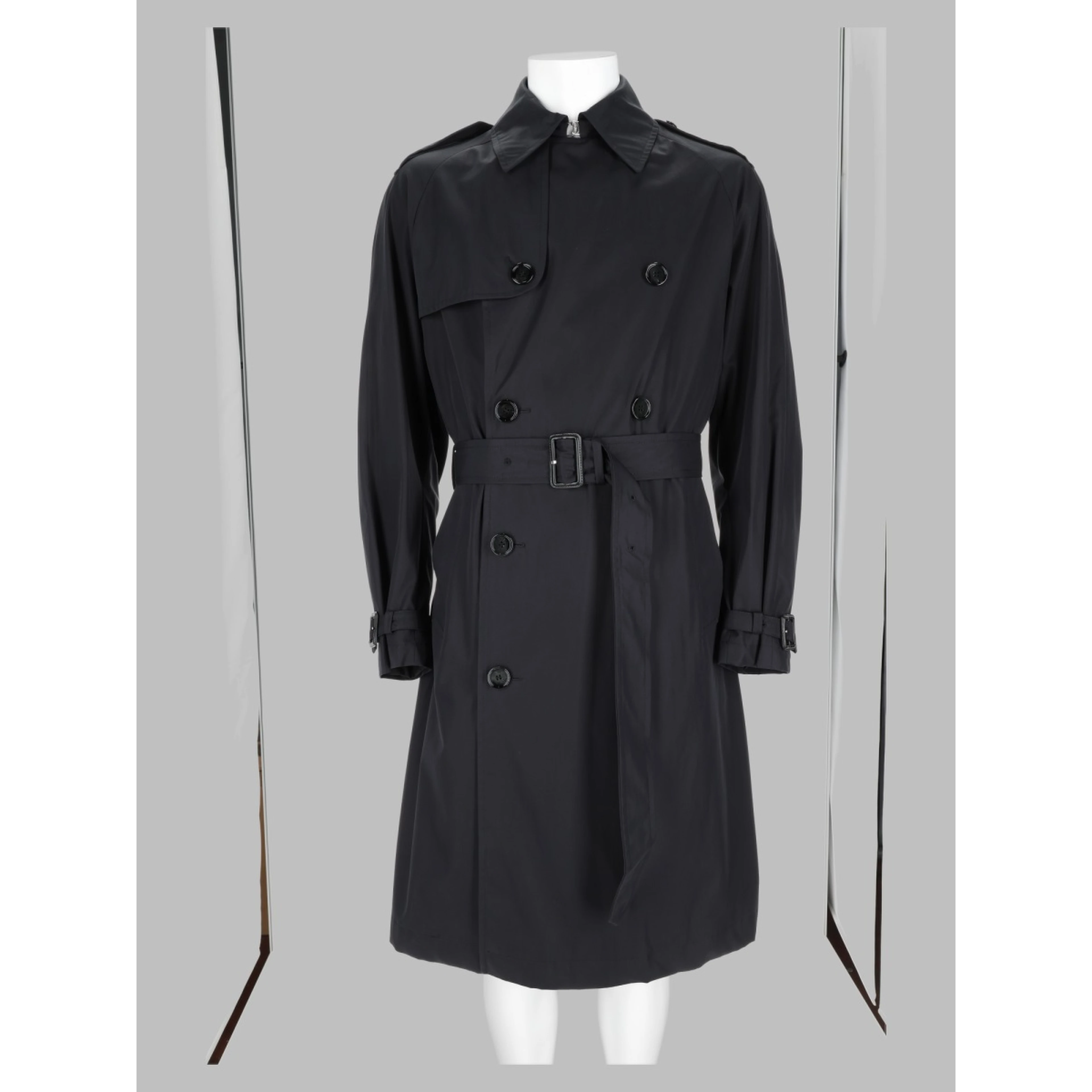 Trench Idrorepellente In Twill Di Cotone
