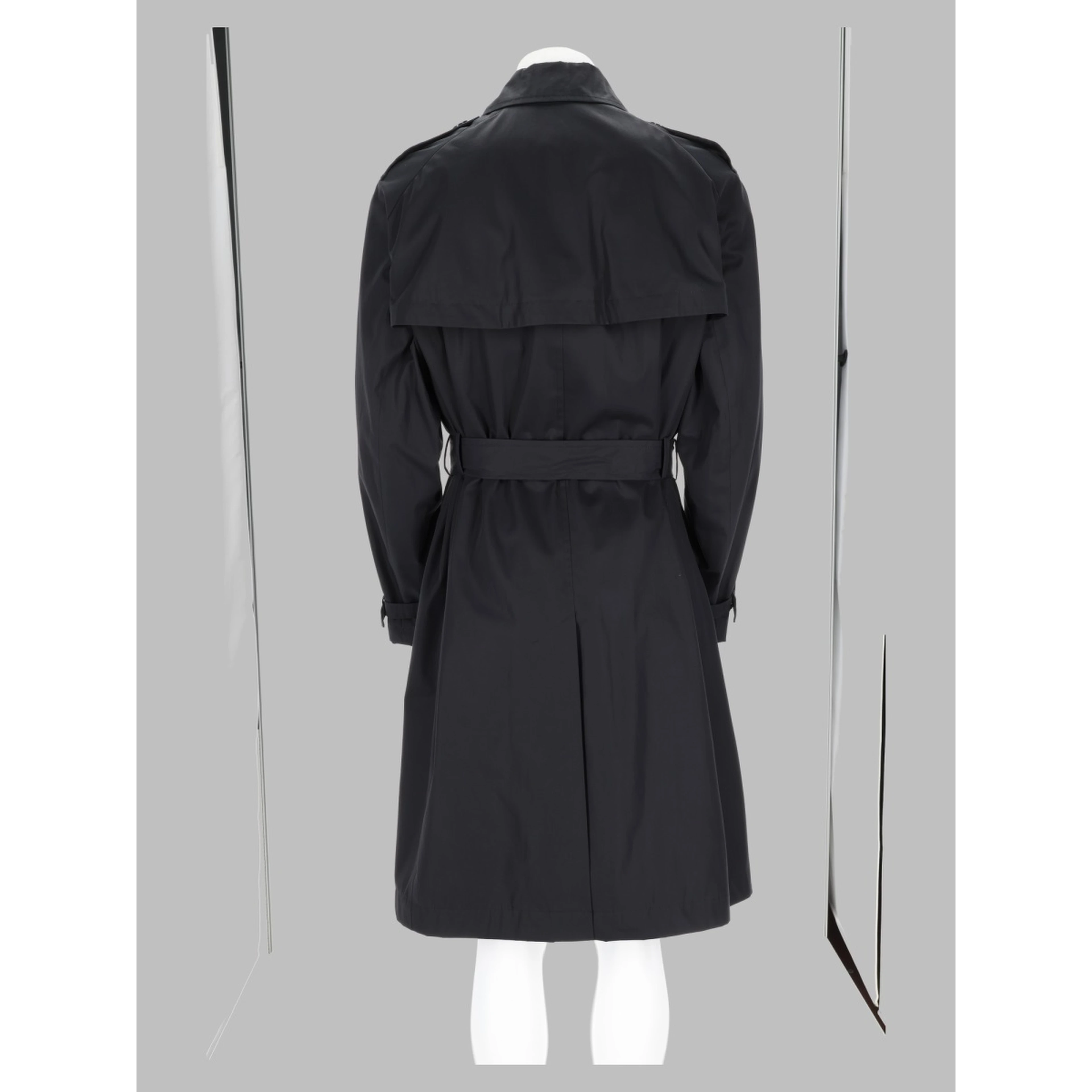 Trench Idrorepellente In Twill Di Cotone