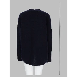 Cardigan In Lana Merino e Cashmere