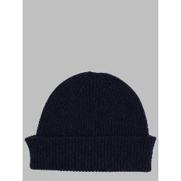 Berretto a Coste con Patch Logo