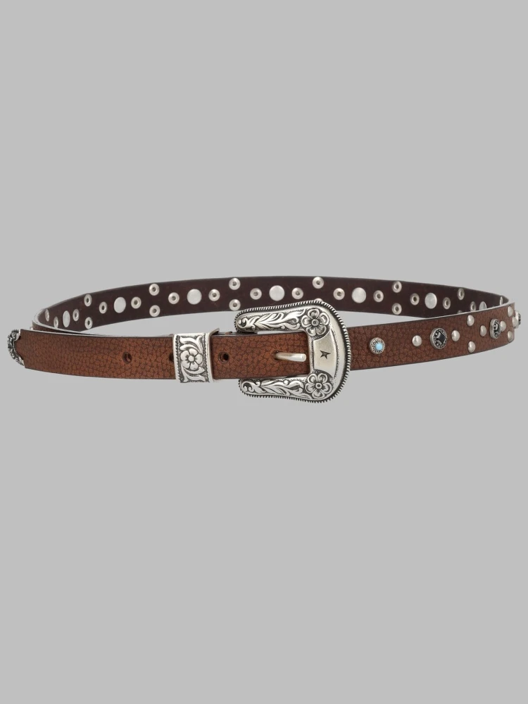 Cintura "Lace" con Borchie