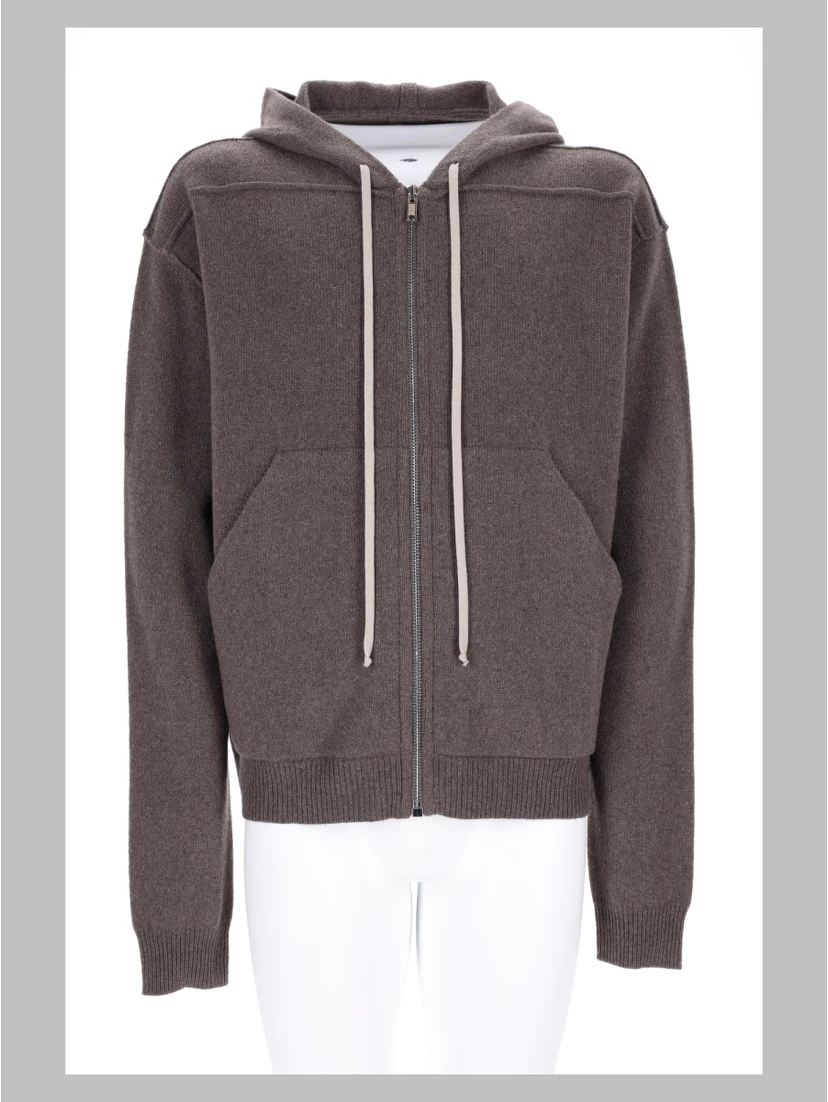 Felpa in Maglia Di di Cashmere