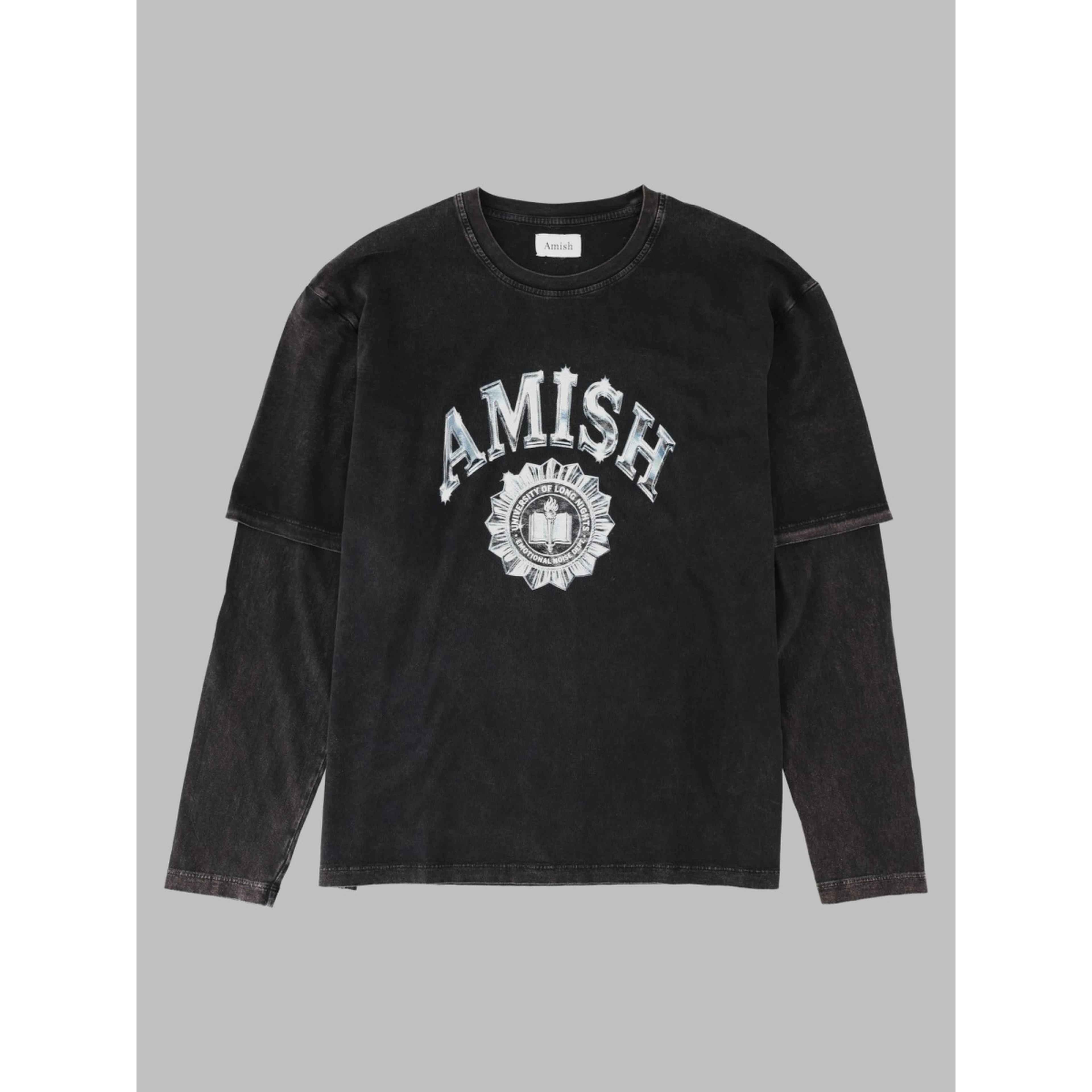 T-shirt Layered Con Stampa Logo