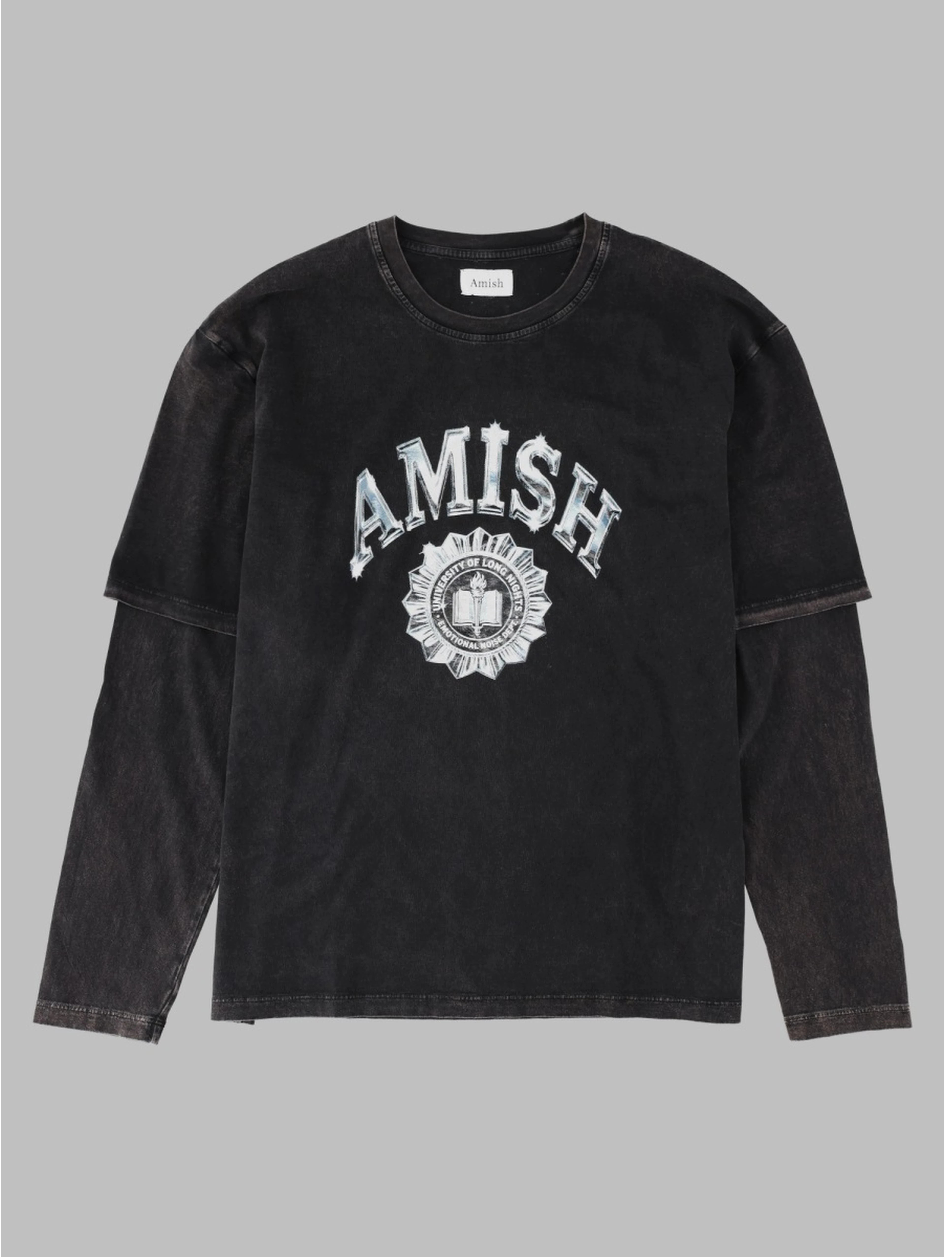 T-shirt Layered Con Stampa Logo