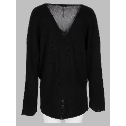 Maglia In Lana Con Scollo a V