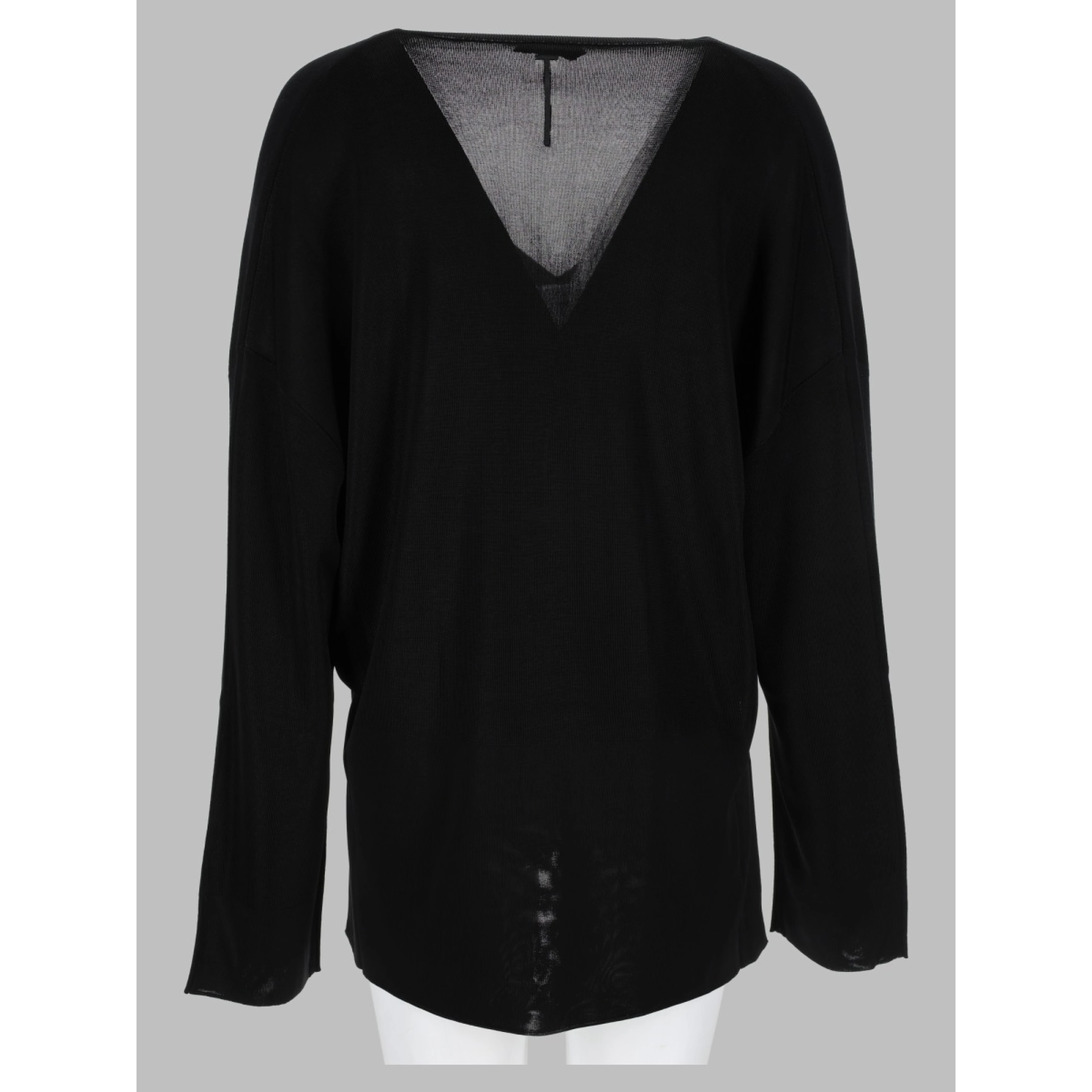 Maglia In Lana Con Scollo a V