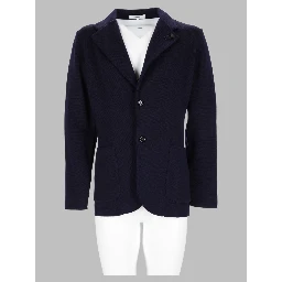 Blazer In Maglia Di Cotone